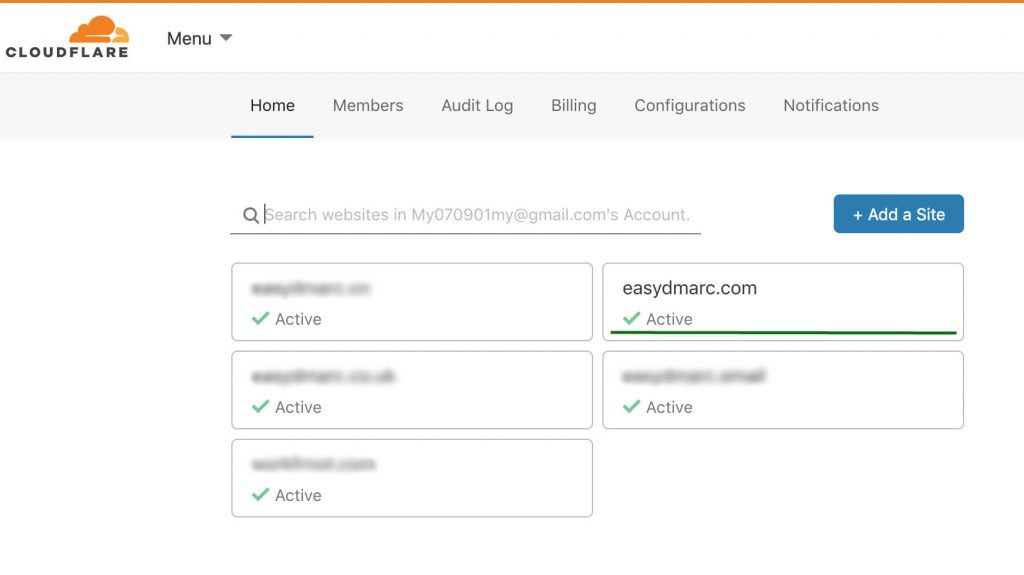 Cloudflare-home-page