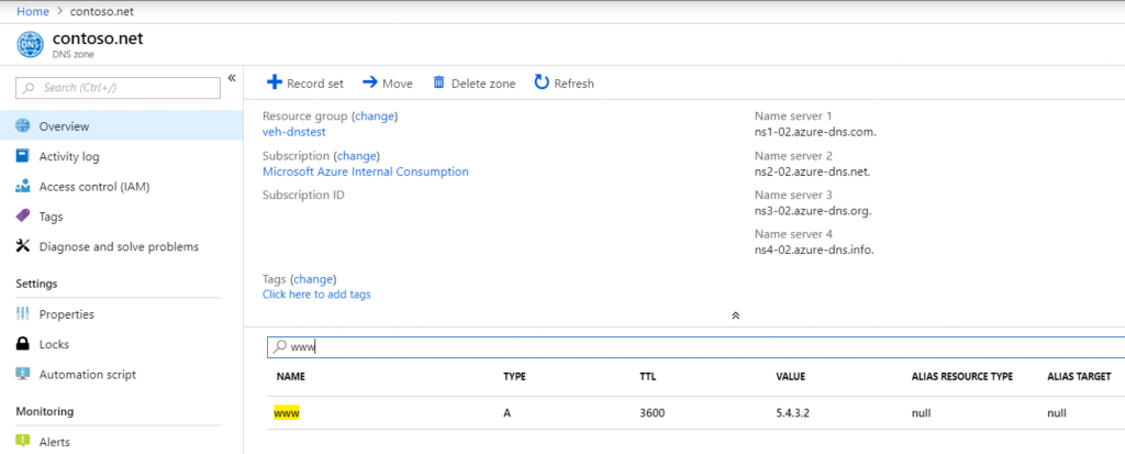 azure-dns-zone-editor