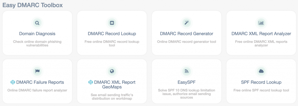 EasyDMARC-toolbox-DMARC tools