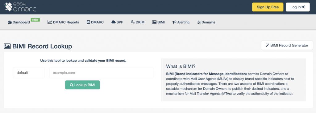 BIMI-record-lookup