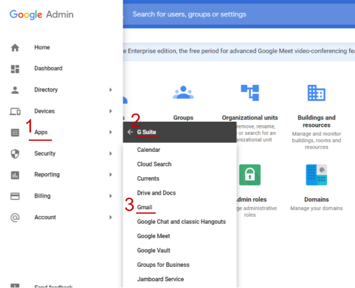 g suite high spam filter settings spf