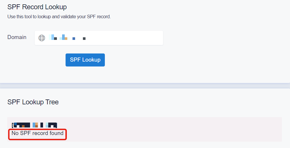 No-SPF-Record-Found