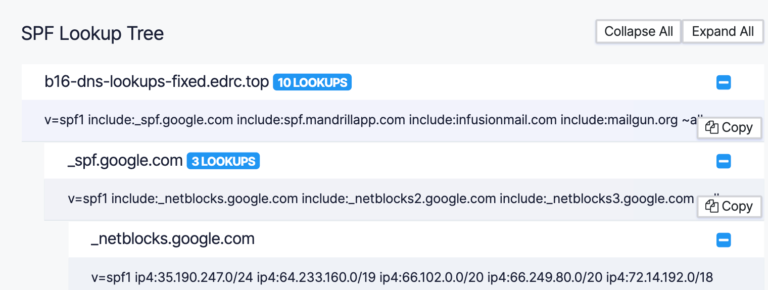 SPF Permerror - SPF Too Many DNS Lookups | EasyDMARC