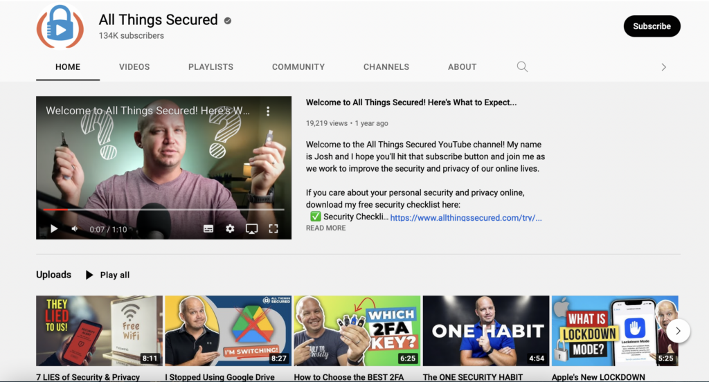 Top 10 Best Cybersecurity YouTube Channels | EasyDMARC