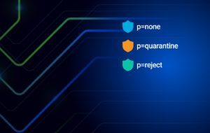 Non, Quorantine and Reject written on a blue background