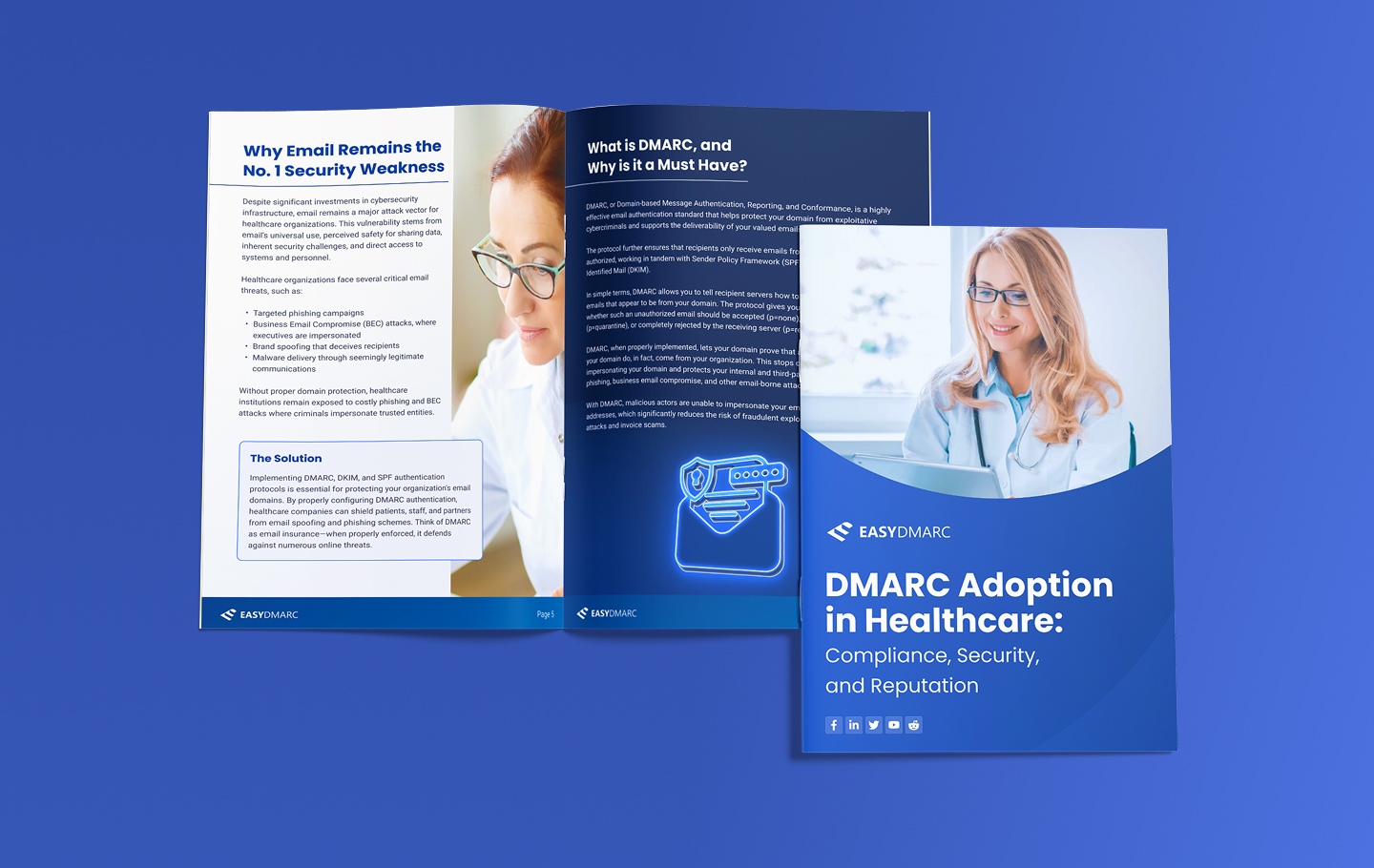 DMARC Adoption in Healthcare: Compliance, Security, and Reputation