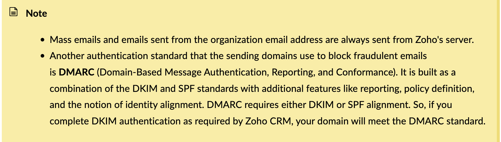 Zoho CRM SPF and DKIM Setup: Step by Step | EasyDMARC