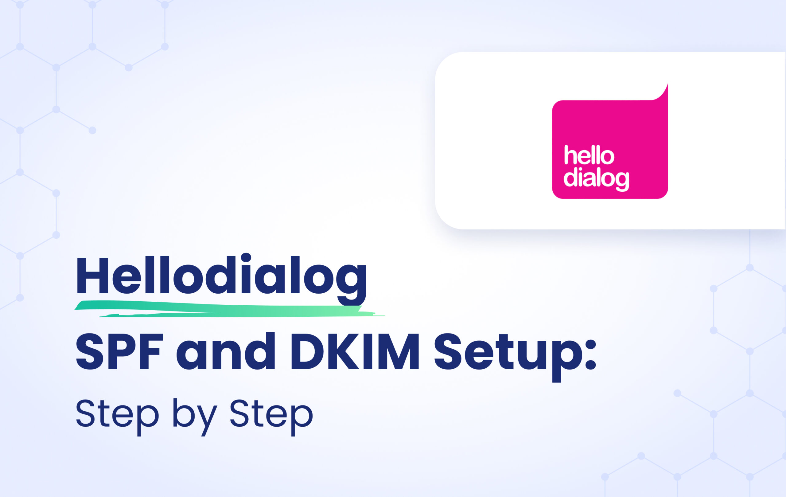 Hellodialog SPF and DKIM