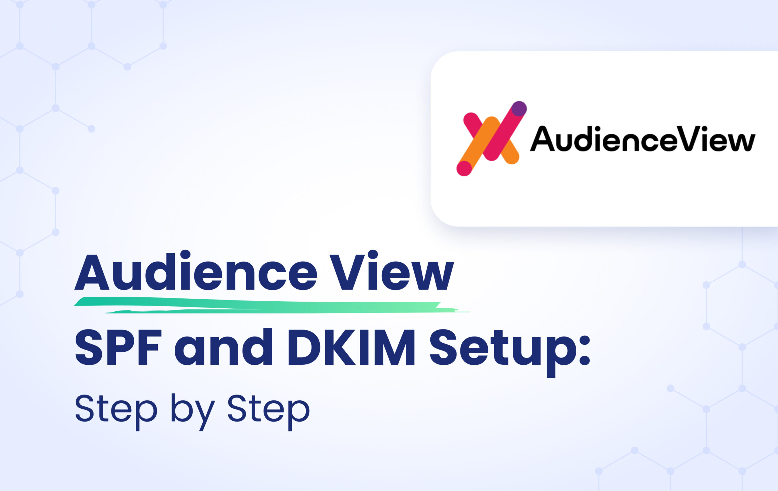 AudienceView SPF and DKIM Setup