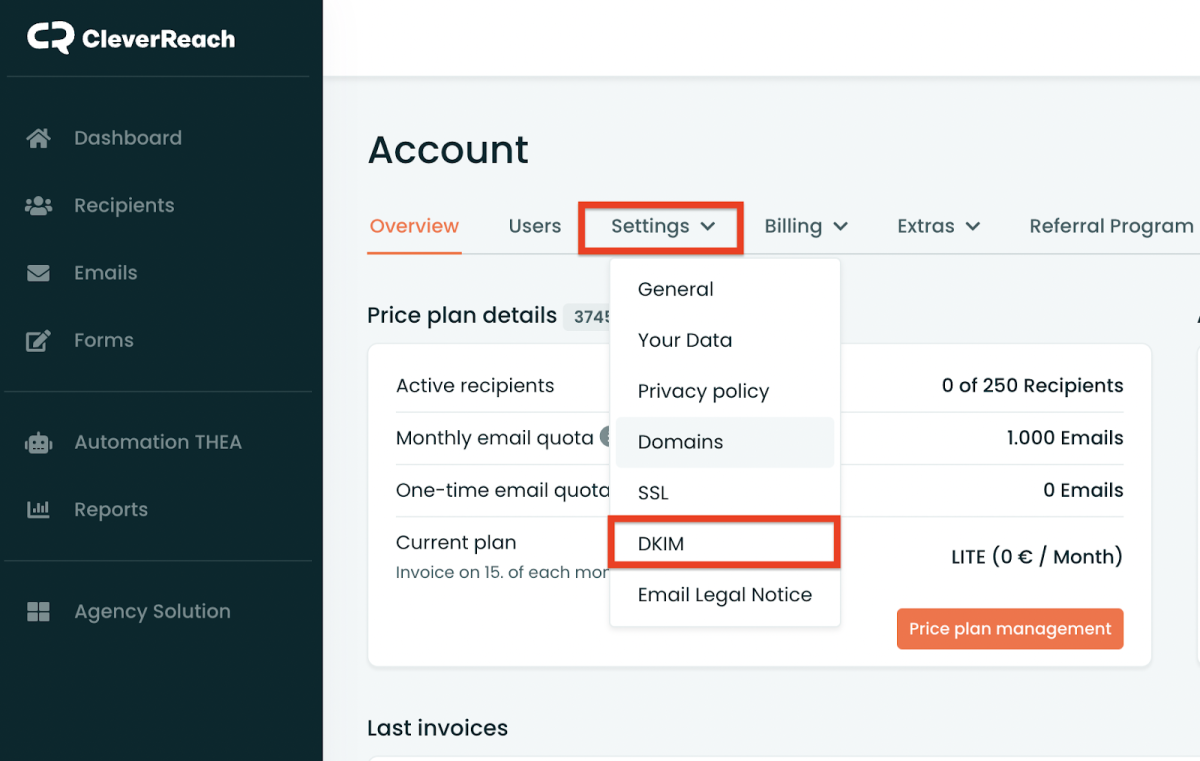 CleverReach SPF and DKIM Setup: Step By Step | EasyDMARC