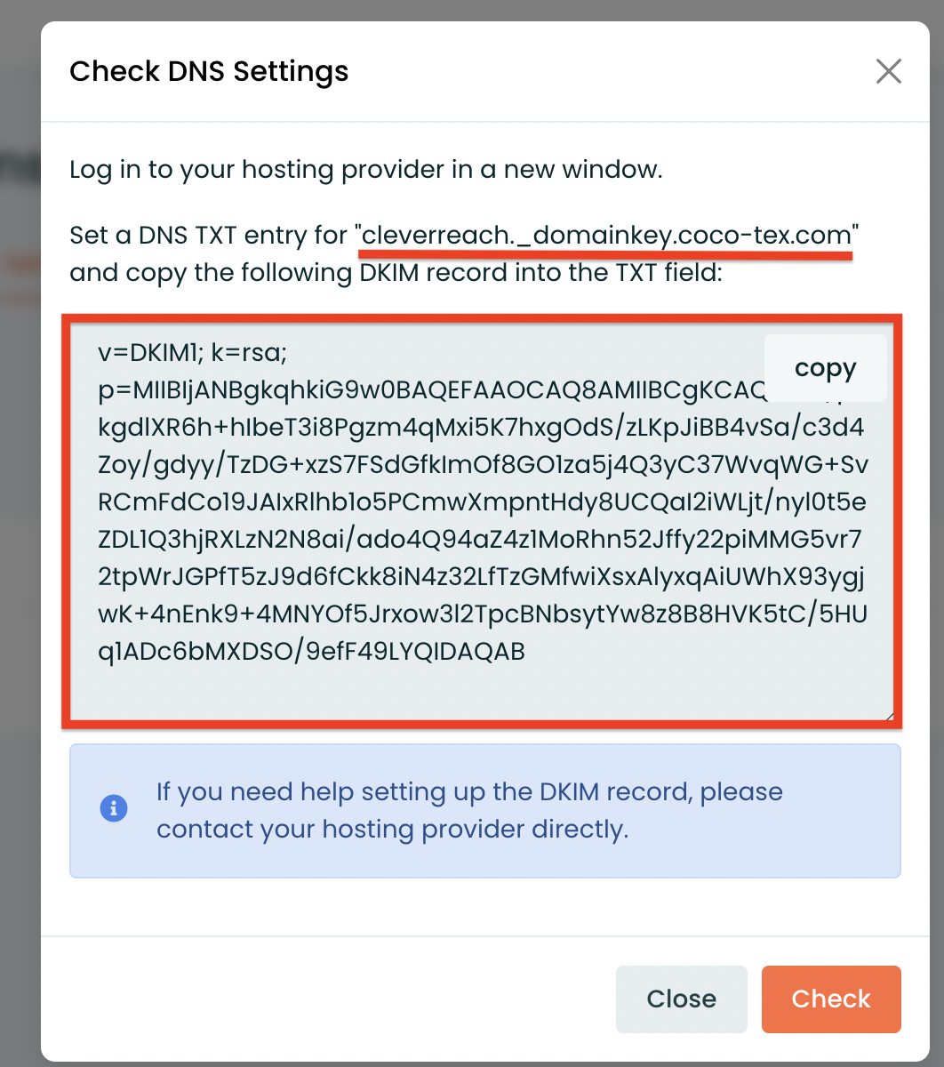 CleverReach SPF and DKIM Setup: Step By Step | EasyDMARC