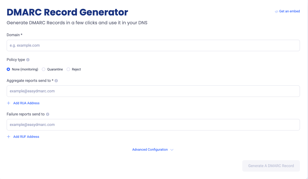 SetUp Guide to Google Workspace DKIM, DMARC, SPF in 2026 | EasyDMARC