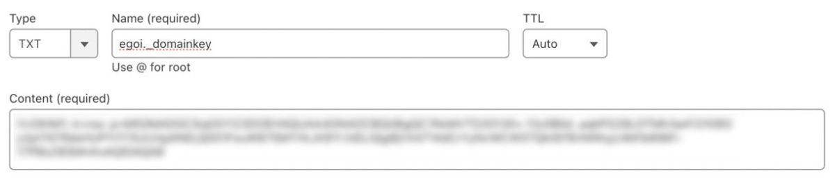 E-goi SPF and DKIM configuration | EasyDMARC