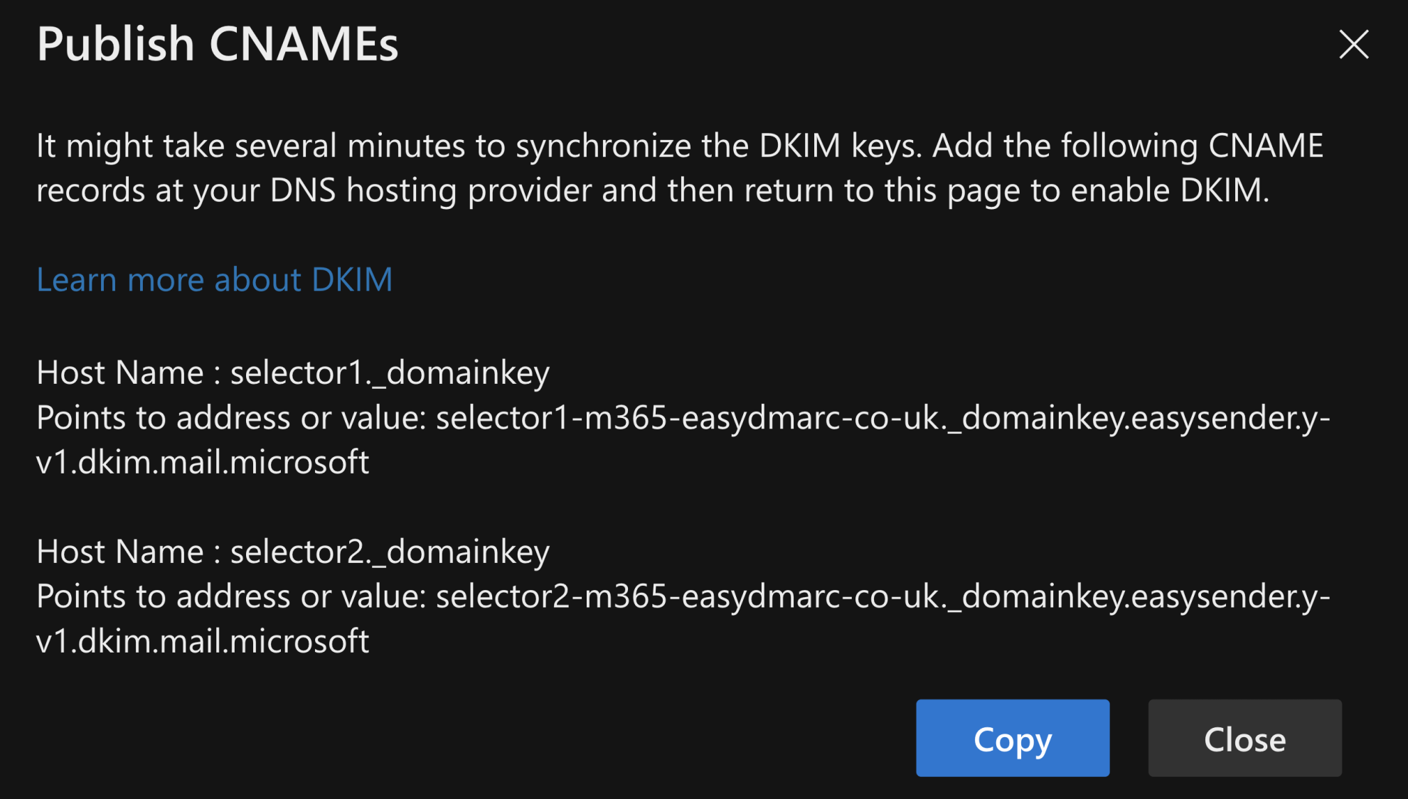 Microsoft 365 SPF and DKIM Configuration | EasyDMARC