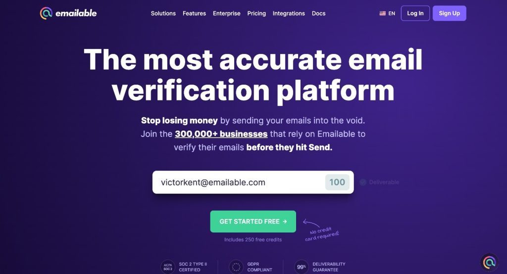 Emailable