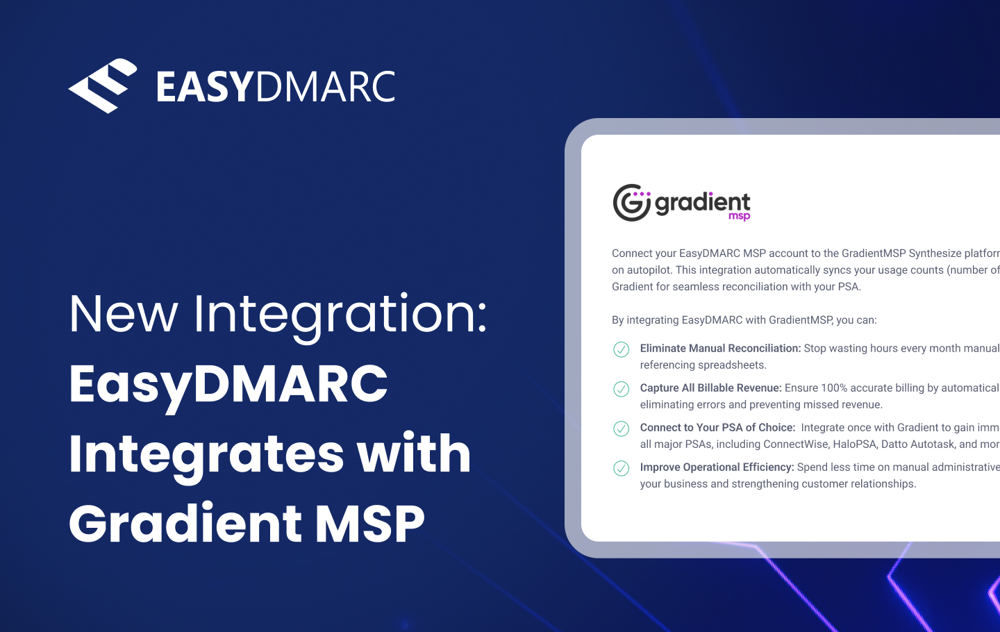 image for Gradient MSP integration