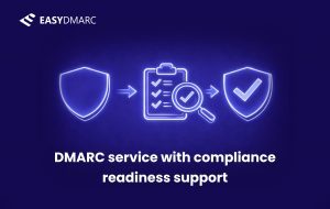 DMARC service with compliance readiness