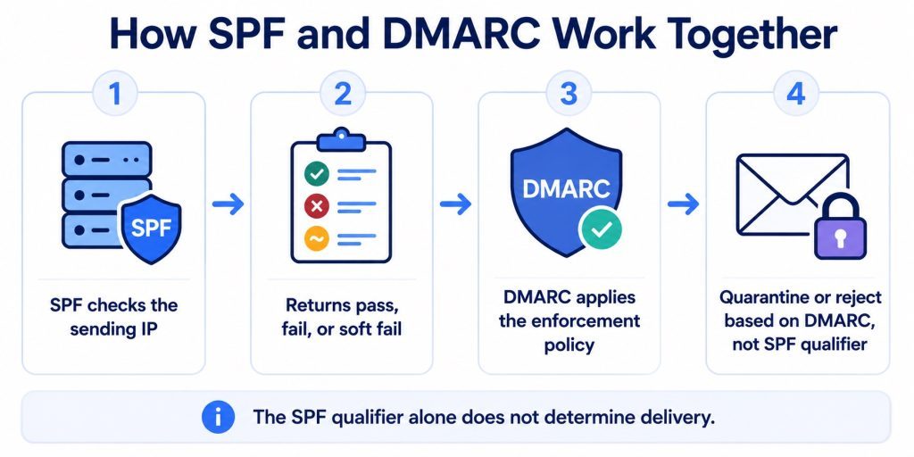 How SPF and DMARC Work Together