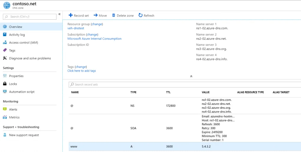 add-a-record-to-the-azure-dns-record-set