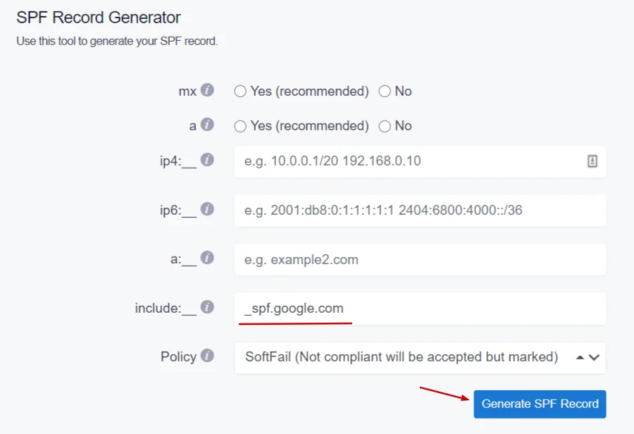 SPF, DKIM, Guide for Google Workspace - EasyDMARC