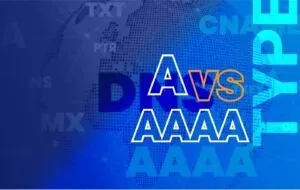 Avs and AAAA written on a blue background