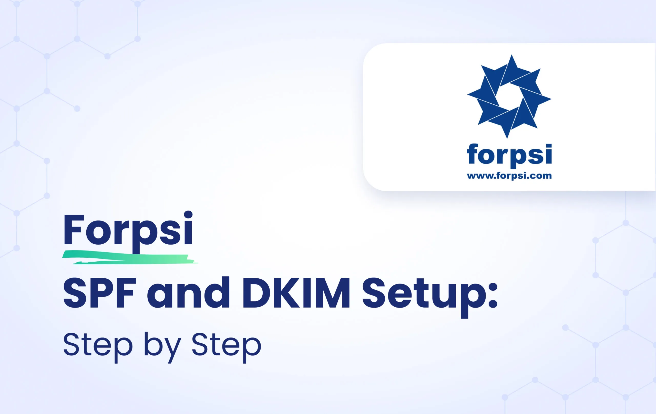Forpsi SPF and DKIM configuration