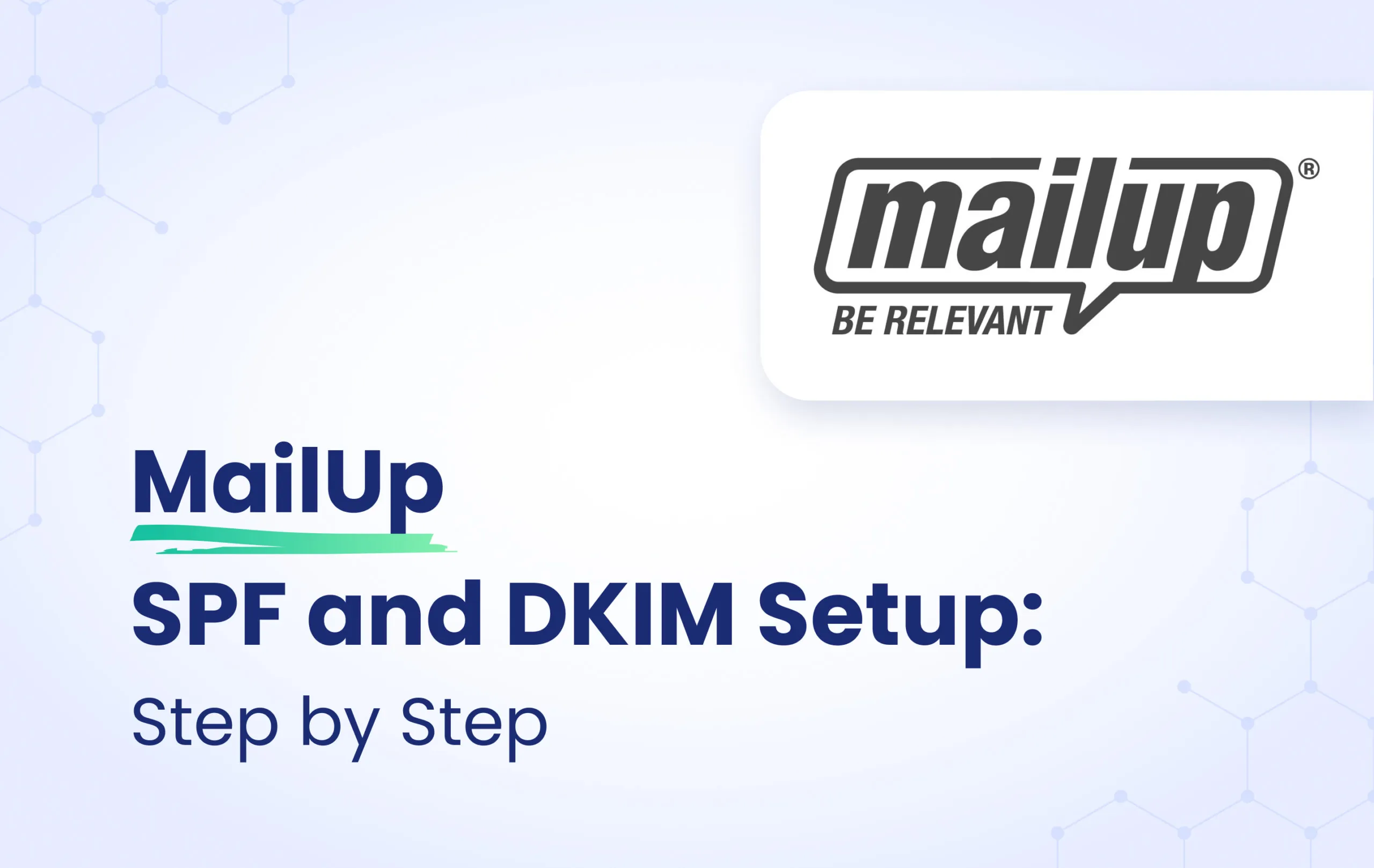 MailUp SPF and DKIM