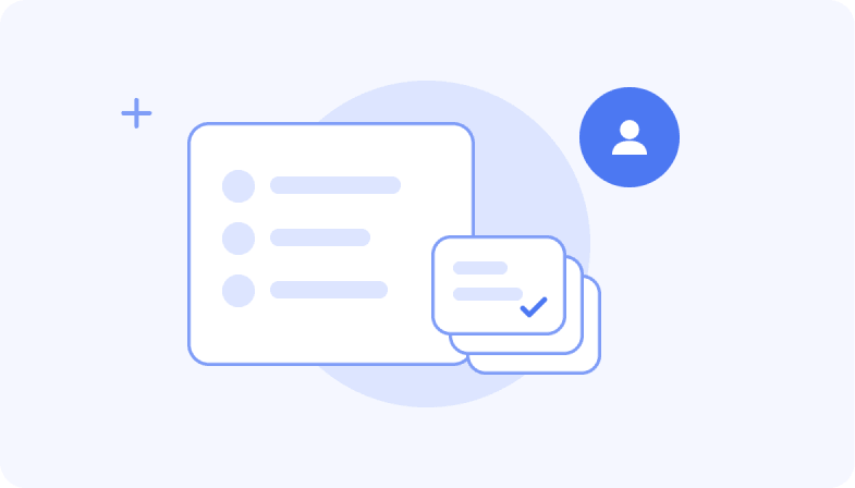 Illustration representing applying a governed DNS change with ownership and approval attached